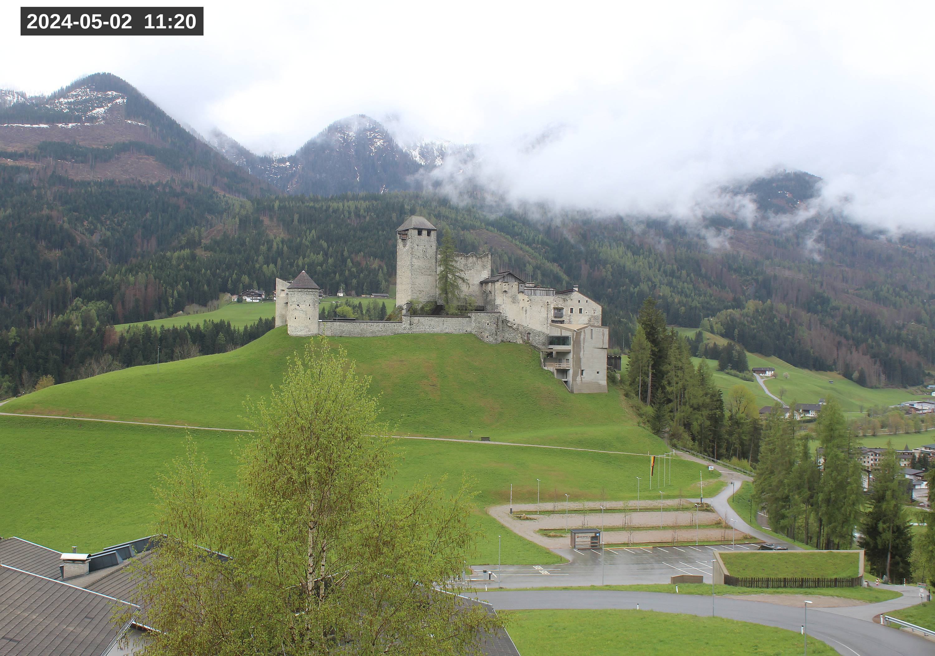 Wetter und Livebild Heinfels, Livecam und Webcam Heinfels - 1100 Meter Seehöhe